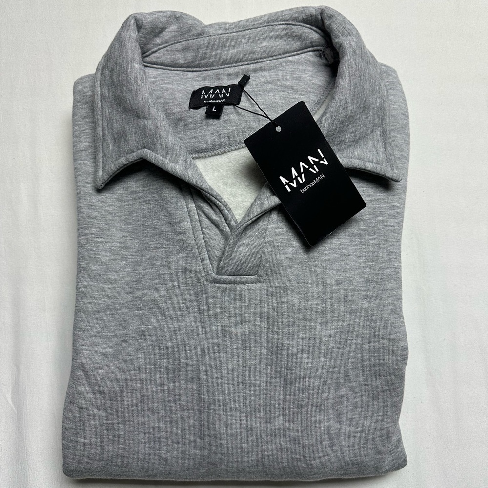 Boohoo grey crewneck!